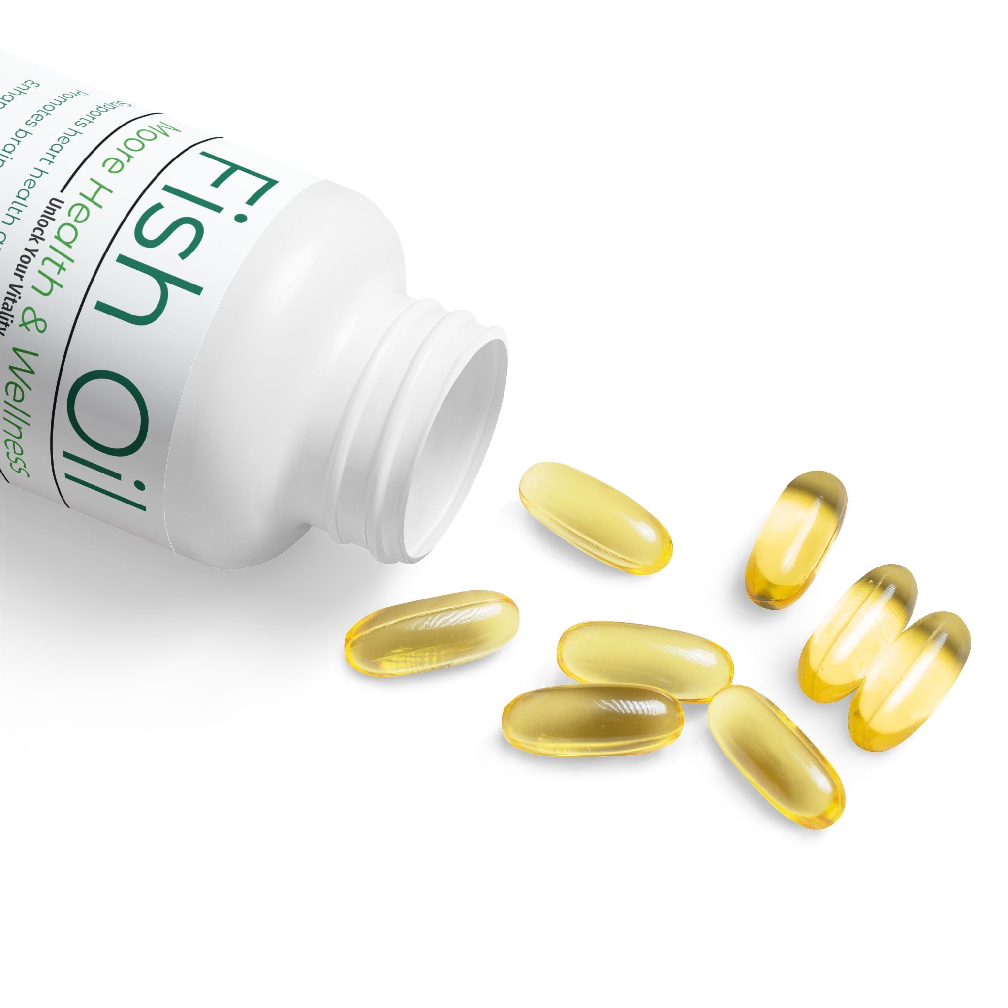 Omega 3 Fish Oil Supplement (60 Softgels)