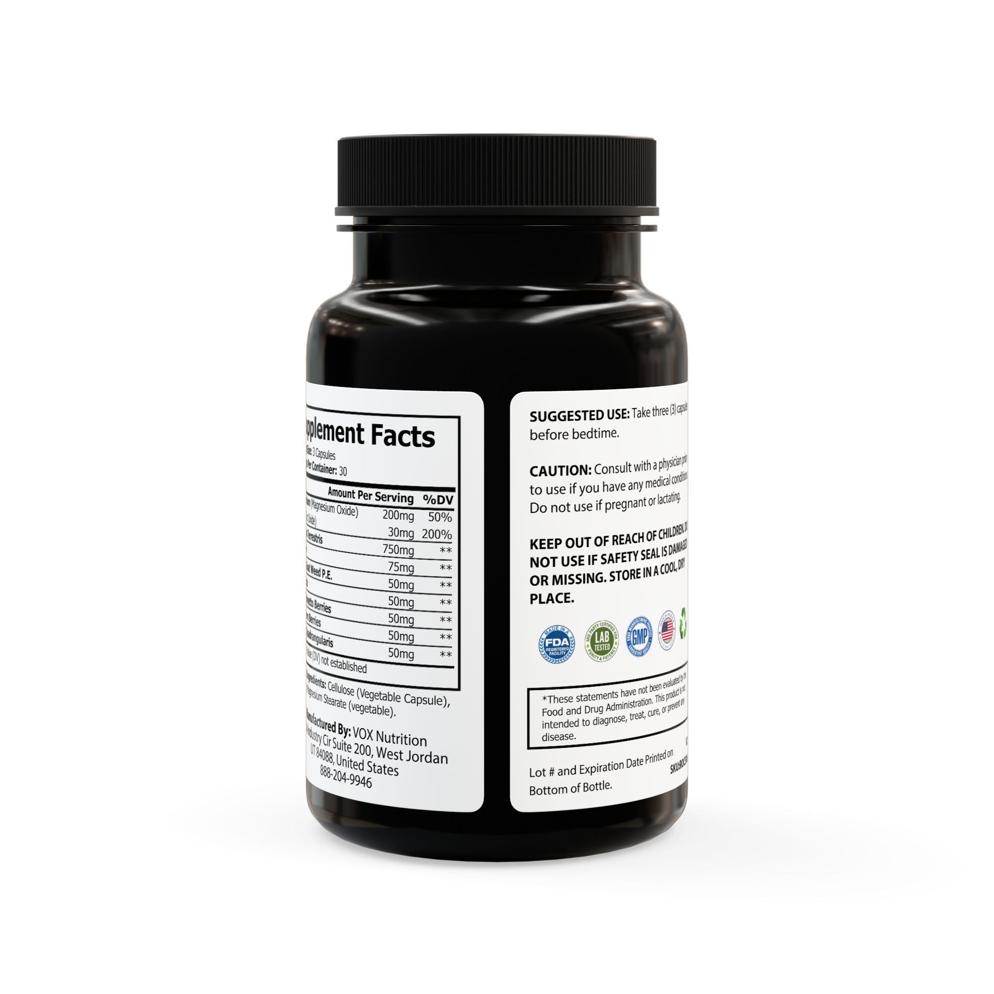 Magnesium Zinc Complex (90 Capsules)